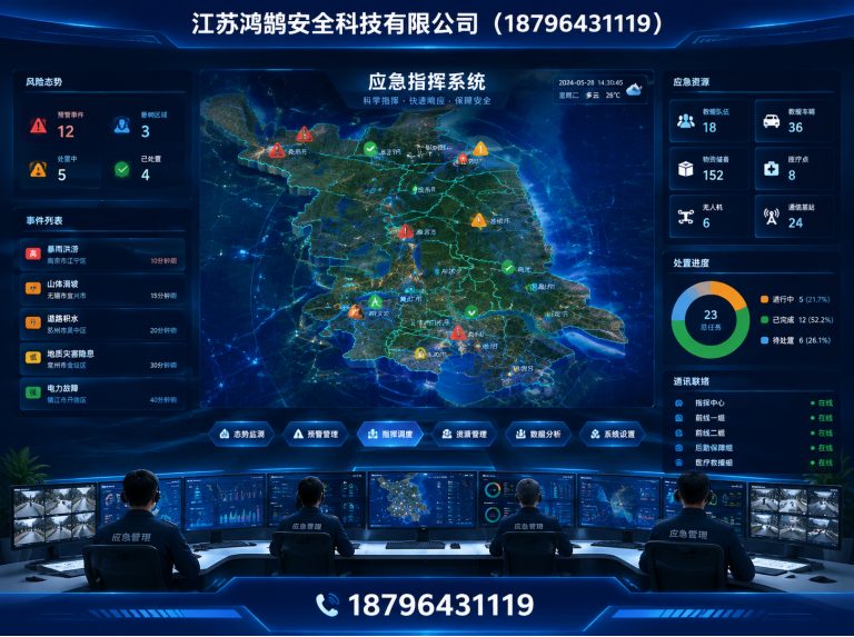 凉山应急指挥系统展示图
