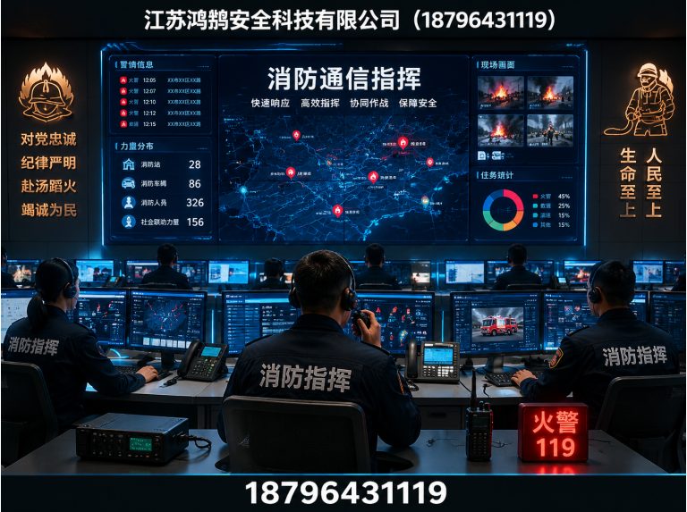 凉山智慧消防系统展示图